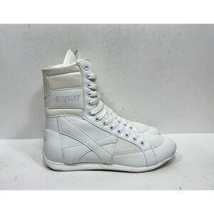 Superare White Boxing Wrestling Shoes Men's Size 6 / Womens 7.5 Shoes Lace Up